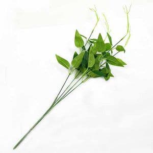 Artificial leaves, Artificial fibers and wires, 1 Plastic flowers, 40cm Plastic flowers, [ST1404]