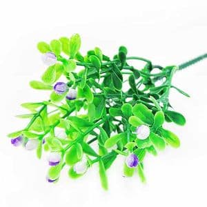 Artificial leaves, Plastic and wires, 1 Plastic flowers, 22cm Plastic flowers, [ST1397]