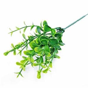 Artificial leaves, Plastic and wires, 1 Plastic flowers, 25cm Plastic flowers, [ST1405]