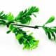 Artificial leaves, Plastic and wires, green, 19cm - 24cm [approx.], 2 Artificial leaves, [ST1596A]