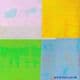Aurora patterns, 6 inch (15cm) square, 8 sheets, (a10)
