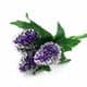 Berries, foam and wires, Light purple, 14mm x 11cm, 4 pieces, [ST995a]