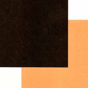 Black and Yellow Orange, 6 inch (15 cm) square, 15 sheets, (C211f)