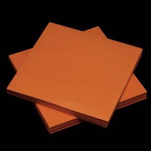 Both side colour origami, Rust colour, 7.5cm x 7.5cm, 130 sheets, (Papers not perfectly square - sold at a discount), [ky677]