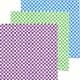 Checker stripe paper, 6 inch (15 cm) square, 14 sheets, (ok874)