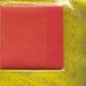 Dualside love gold and red, 7.5 cm by 7.5 cm, 5cm by 5cm square, 50 sheets, (ok982)