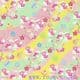 Duo yuzen chiyogami wave, 6 inch (15 cm) square, 32 sheets, (c133)
