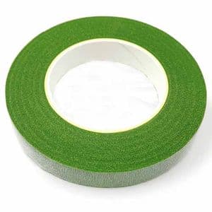 Florist tape, Paper, Light green, 29m x 1.2cm (approximate), (FT20)