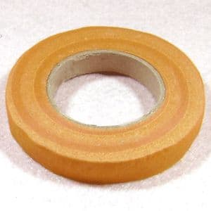 Florist tape, Paper, orange, 29m x 1.2cm [approximate], [FT22]