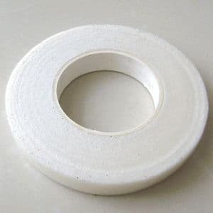 Florist tape, Paper, white, 29m x 1.2cm (approximate), (FT9)