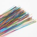 Florist wires, Assorted colours, 20 pieces, Length 80cm, Diameter 0.8mm (approximate), Gauge 20, (TS016)