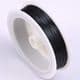 Florist wires, black, Length 50m, Diameter 0.37mm, Gauge 27, [TS147]