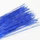 Florist wires, blue, 0.4mm (approximate), 20 pieces, 80cm, Gauge 26, (TS040)