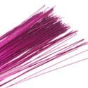 Florist wires, Pinkish red, 20 pieces, Length 80cm, Diameter 0.8mm (approximate), Gauge 20, (TS008)