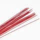 Florist wires, Pinkish red, 30 pieces, Length 10cm, Diameter 0.4mm [approximate], Gauge 26, [TS178]