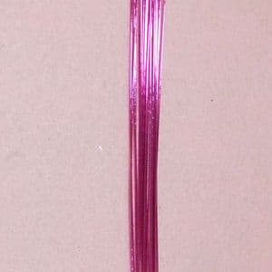Florist wires, purple, 50 pieces, Length 80cm, Diameter 0.6mm (approximate), Gauge 22, (TS128)