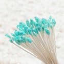 Flower stamen, blue, 85 pieces [approximate], [ST1194]