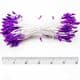 Flower stamen, Dark purple, 160 pieces [approximate], 6cm, [ST1319A]