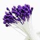Flower stamen, Dark purple, 80 pieces [approximate], [ST1319]