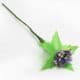 Flower stamen, Dark purple, black, 10 pieces, [ST986]