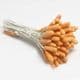 Flower stamen, orange, 100 pieces (approximate), (ST781)