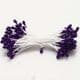 Flower stamen, purple, 85 pieces (approximate), [ST687a]