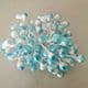 Flower stamen, Turquoise colour, 100  pieces, 6cm, (st57)