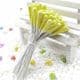 Flower stamen, Yellow, 80 pieces [approximate], [st365a]