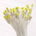 Flower stamen, Yellow, white, 100 pieces [approximate], [ST1616]