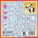 Four size pack, 3, 4, 5, 6 inch (7.5, 10, 12.5, 15 cm) square, 100 sheets, (c05)