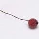Frost fruit, Flower stamen and wires, Burgandy, 7cm x 1.2cm x 1.2cm, 10 pieces, [ST833]