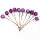 Frost fruit, Flower stamen and wires, Dark purple, 7cm x 1.2cm x 1.2cm, 10 pieces, [ST1336A]