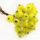 Frost fruit, Flower stamen and wires, Yellow, 7cm x 1.2cm x 1.2cm, 10 pieces, [ST992]