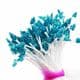 Fuzzy slim stamens, Teal, 750 pieces [approximate], 5.3cm, [ST1487]