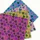 Glitter origami, 6 inch (15 cm) square, 5 sheets, (g66)