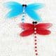 Handmade nylon product Set of materials, Dragonfly, 11cm x 11cm, 3 Dragonfly, [XS080]