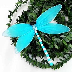 Handmade nylon product Set of materials, Dragonfly, 11cm x 11cm, 3 Dragonfly, [XS080]