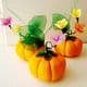 Handmade nylon product Set of materials, Pumpkin, 4 Item, 11cm x 9cm, [XS037]