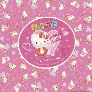 Hello kitty, 15cm by 15cm, 8 sheet, (C176a)