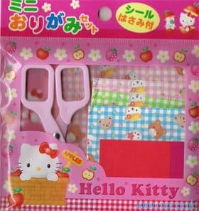Hello Kitty mini origami set, (c107)