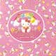 Hello Kitty origami medium, 6 inch (15 cm) square, 8 sheets, (C176b)