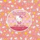 Hello Kitty origami medium, 6 inch (15 cm) square, 8 sheets, (C176d)
