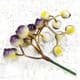Little fruit, foam, Dark purple, 2 bunches [each bunch has 9 berries], [ST1152]