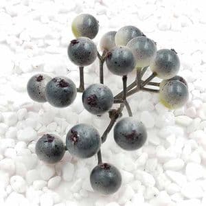Little fruit, foam, Teal, 2 bunches [each bunch has 9 berries], [ST1153]