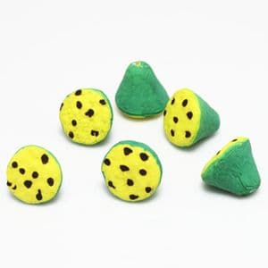 Lotus flower stamen, foam, Mustard, 2.2cm x 2.2cm x 2cm (approximate), 6 pieces, (ST744)