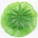 Lotus leaf, Plastic, Bright green, 10.5cm  x  10.5cm, 10 pieces, (ST546)