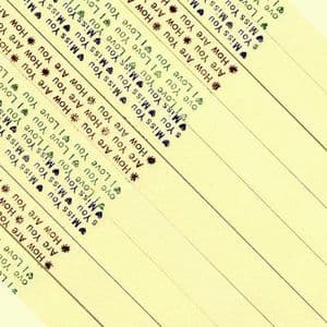 Lucky stars, 80 strips, (CH086)