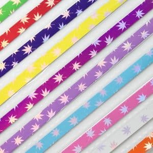 Lucky stars, Assorted colours, 24.8cm x 0.9cm, 50 sheets, (CH278)