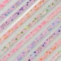 Lucky stars, Assorted colours, 25.5cm x 1cm, 60 sheets, (CH230)