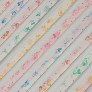 Lucky stars, Assorted colours, 25.5cm x 1cm, 60 sheets, (CH233)